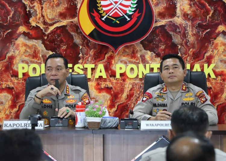Berbagai yang Dibahas Polresta Pontianak saat Rapat Lintas Sektoral, Termasuk Pengaturan Lalin
